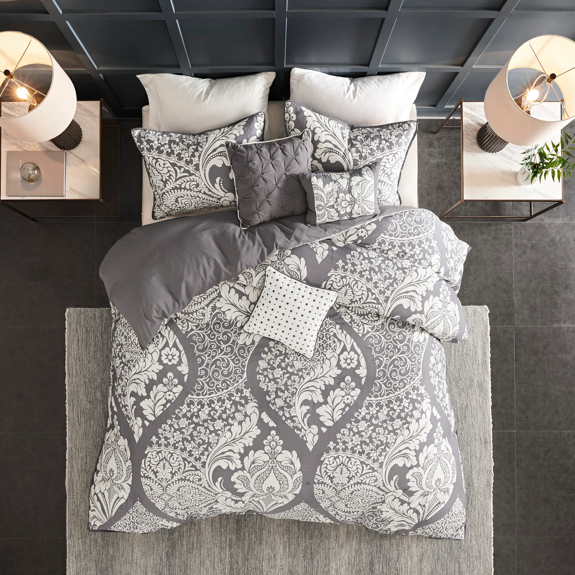 Vienna 6-Piece Printed Duvet Cover Set - Image 22