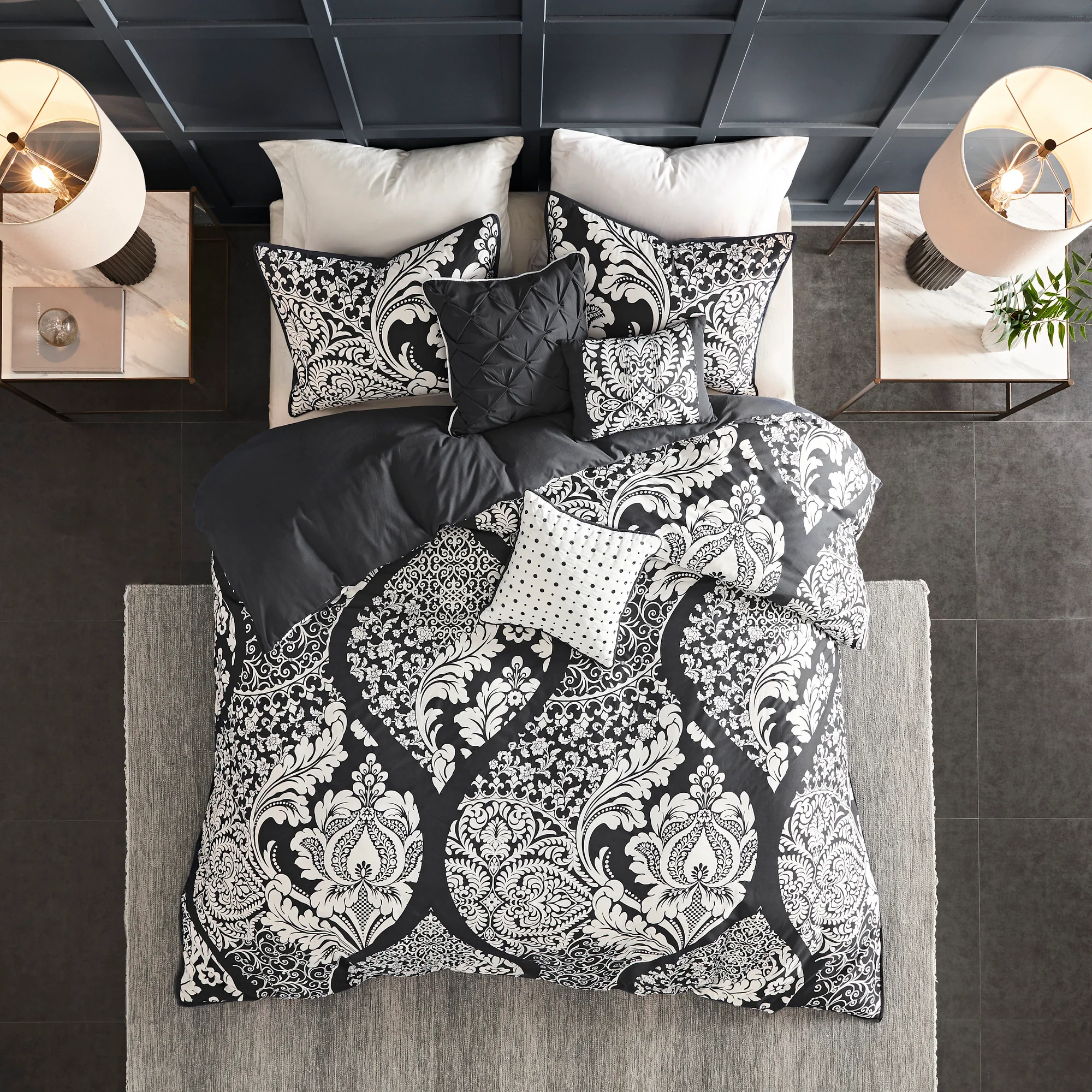 Vienna 6-Piece Printed Duvet Cover Set - Image 36