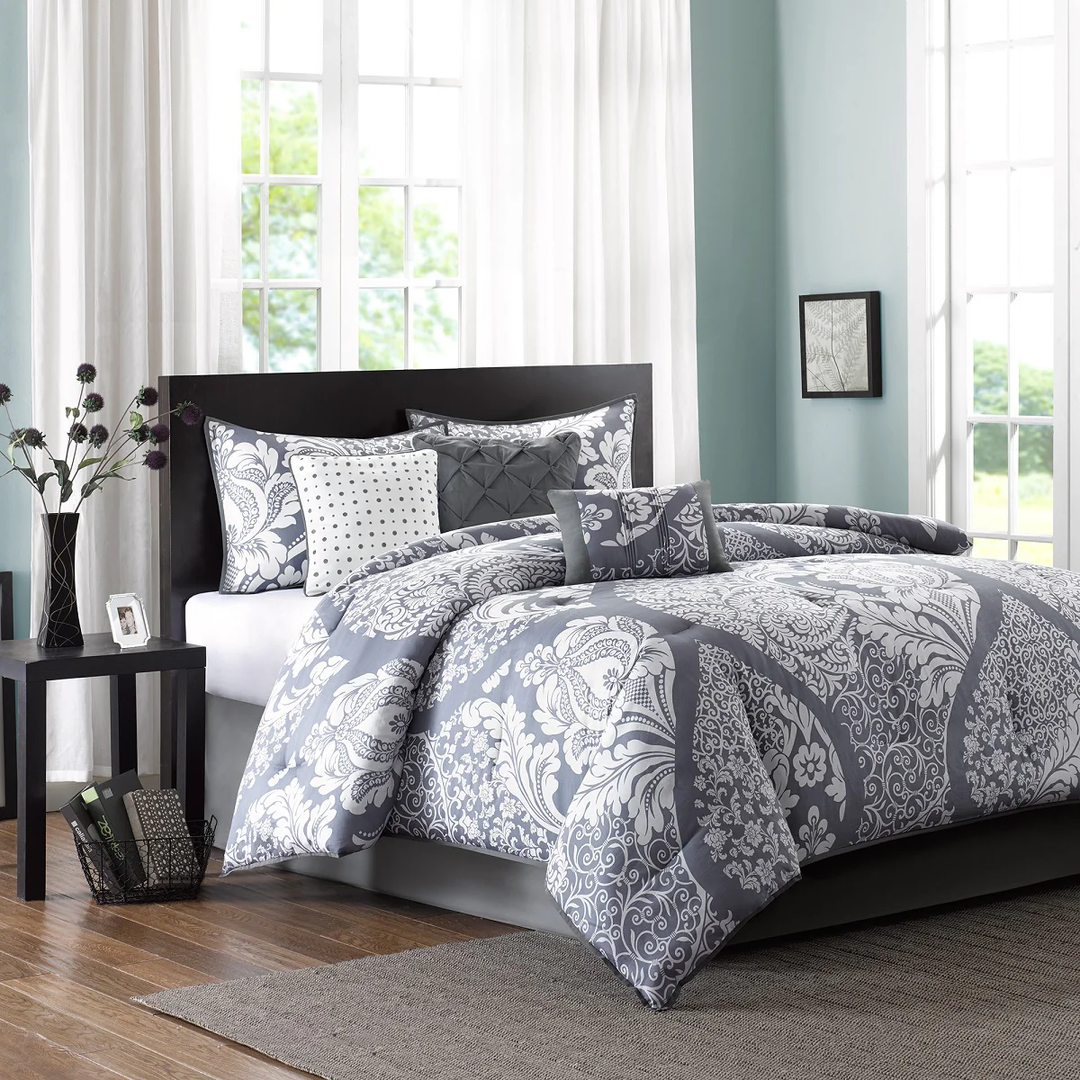 Vienna 7-Piece Cotton Printed Comforter Set