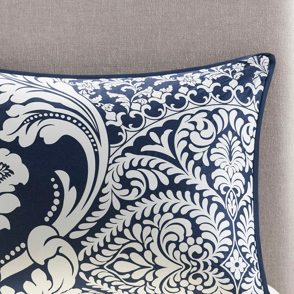 Vienna 7-Piece Cotton Printed Comforter Set - Image 11
