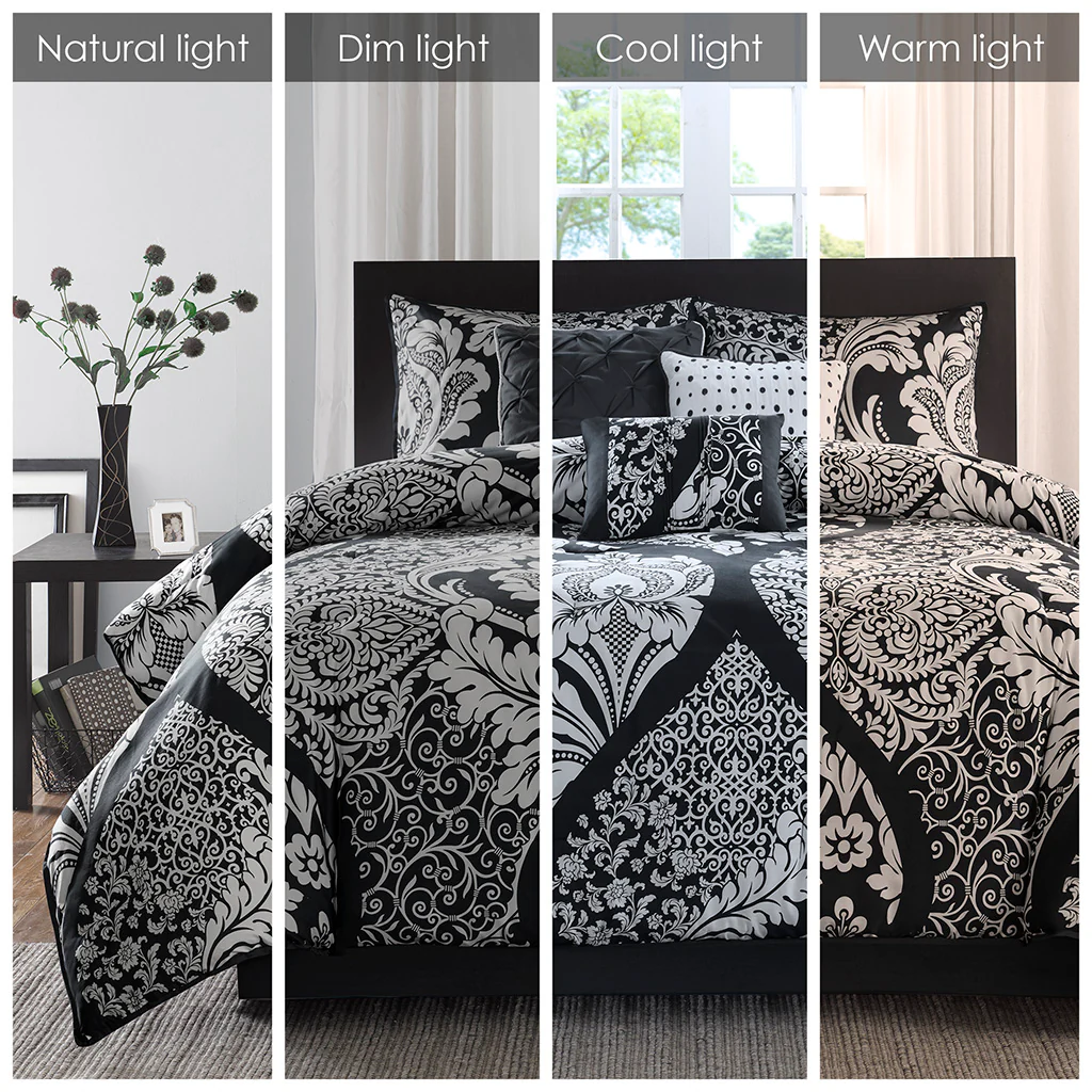 Vienna 7-Piece Cotton Printed Comforter Set - Image 39