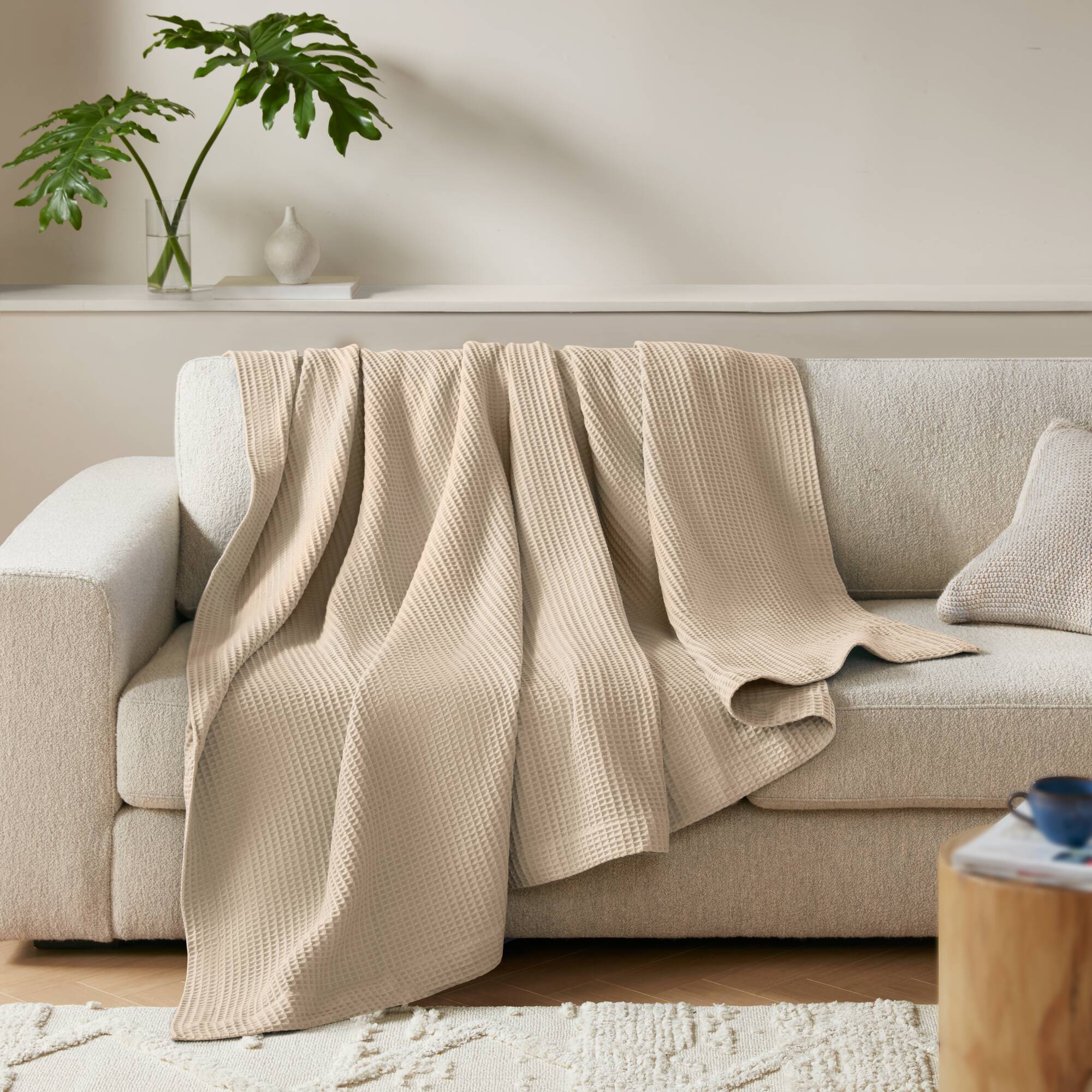 Waffle Weave Cotton Blanket - Image 31