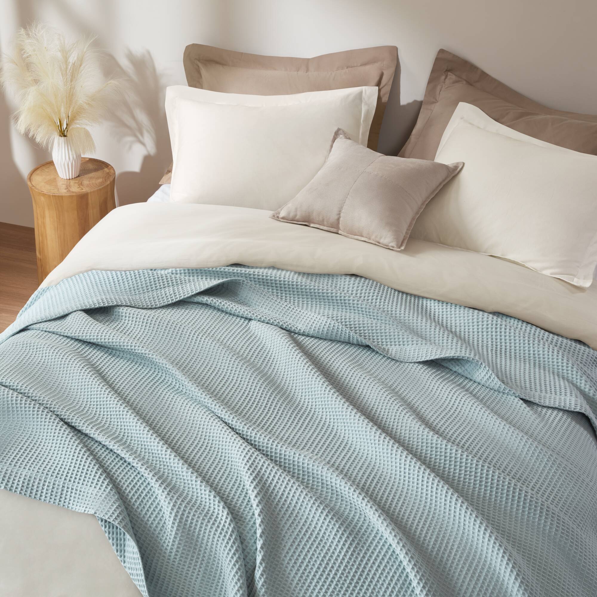 Waffle Weave Cotton Blanket - Image 94