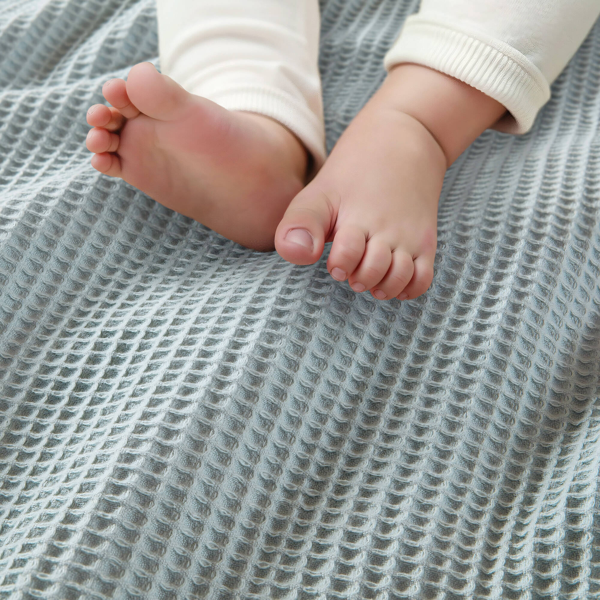 Waffle Weave Cotton Blanket - Image 99