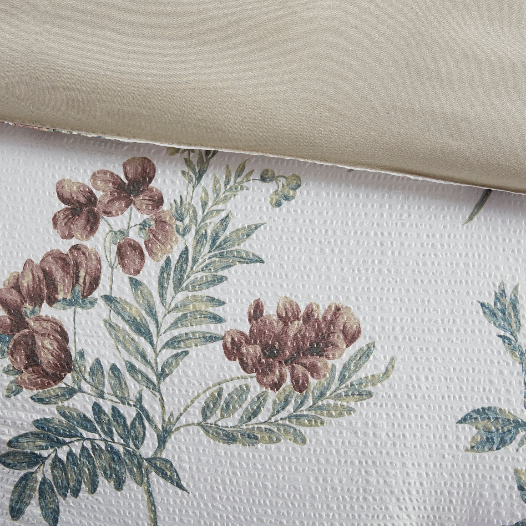 Zennia 7-Piece Printed Seersucker Comforter Set with Throw Blanket - Image 22