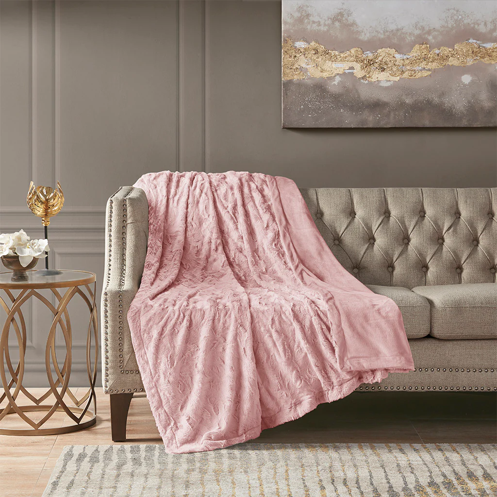 Zuri Oversized Faux Fur Throw - Image 10