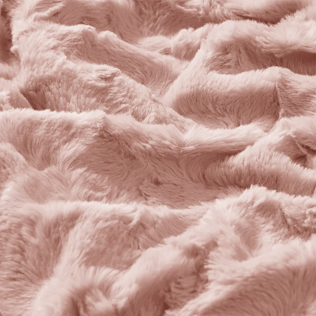 Zuri Oversized Faux Fur Throw - Image 36