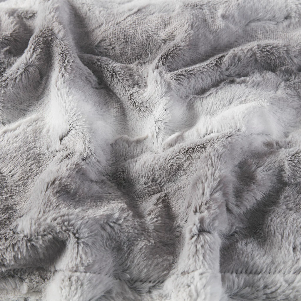 Zuri Oversized Faux Fur Throw - Image 38