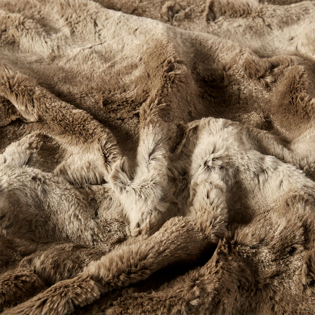 Zuri Oversized Faux Fur Throw - Image 42