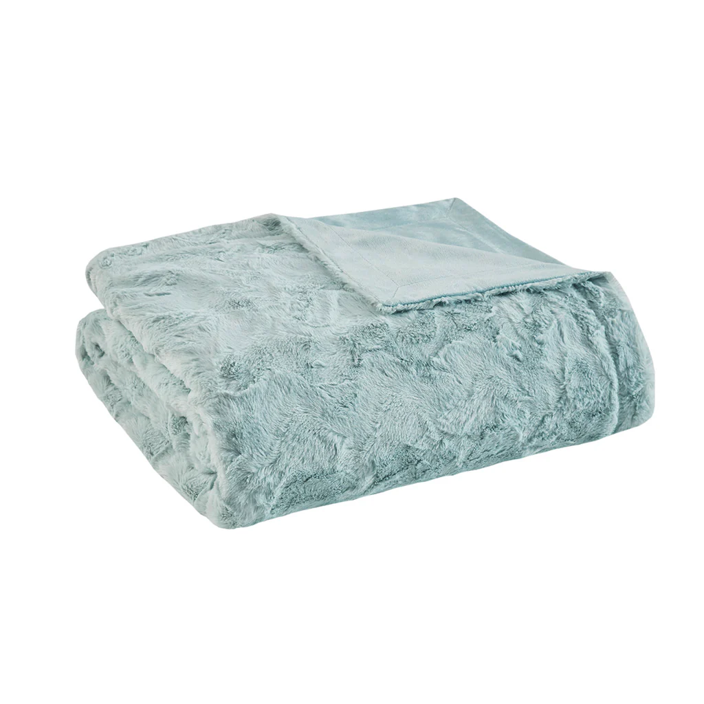 Zuri Oversized Faux Fur Throw - Image 44
