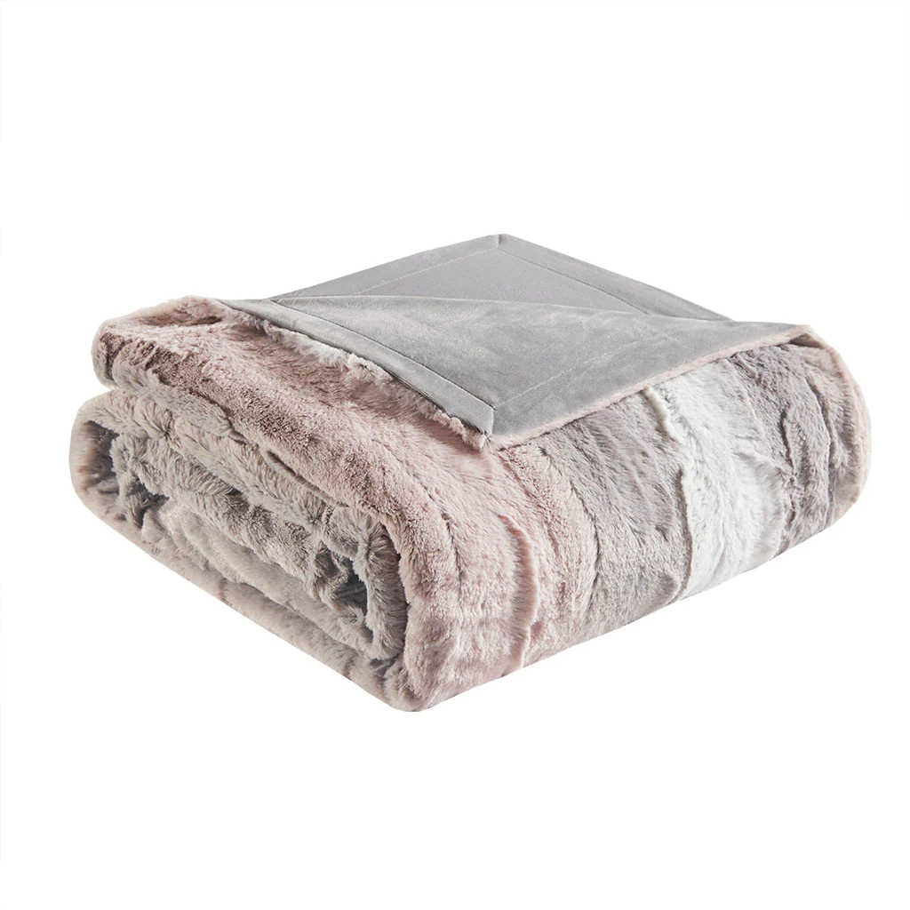Zuri Oversized Faux Fur Throw - Image 49