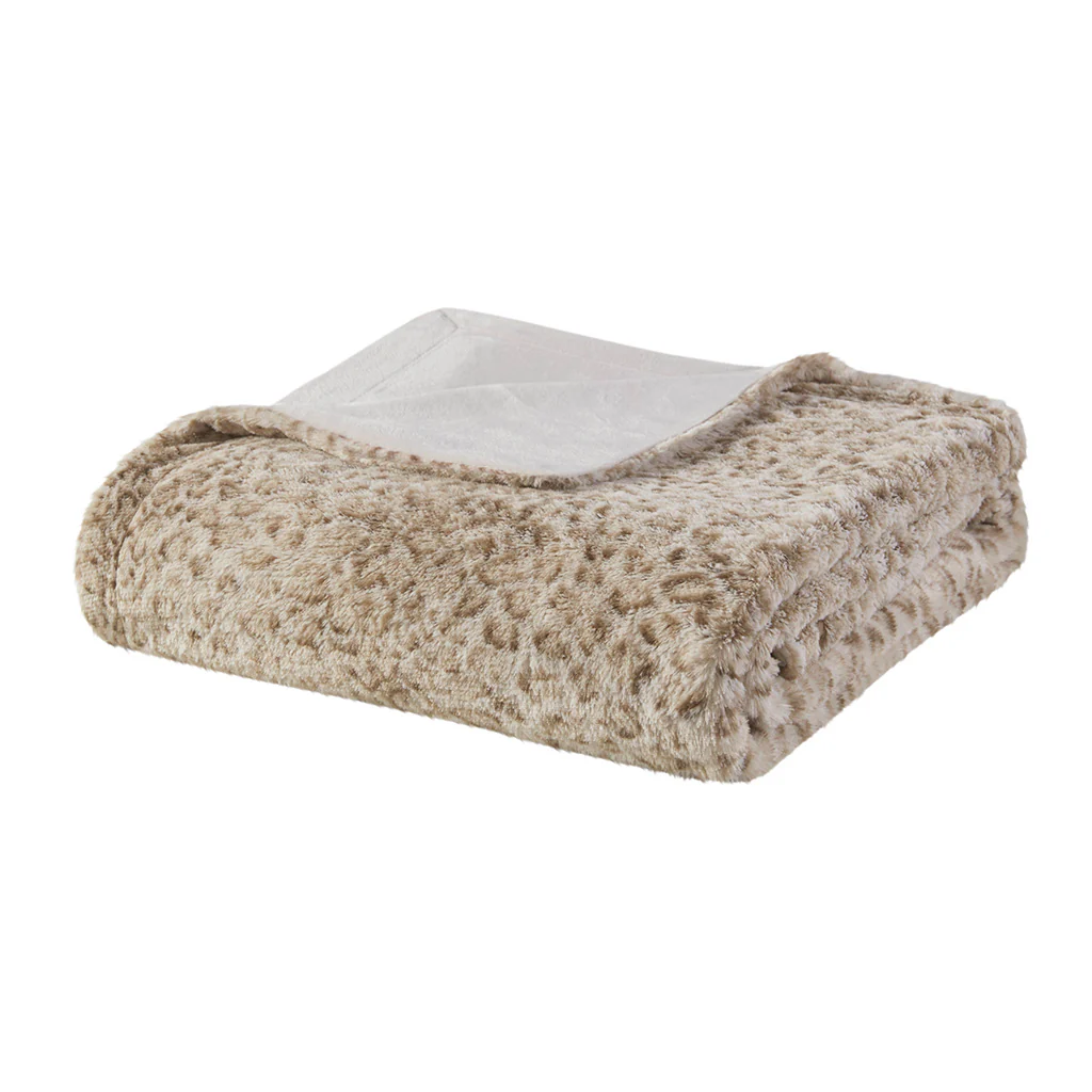Zuri Oversized Faux Fur Throw - Image 50